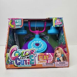 JA-RU Color Me Cutie Battery Operated‎ Play Purple Kid's Phone Toy Gift